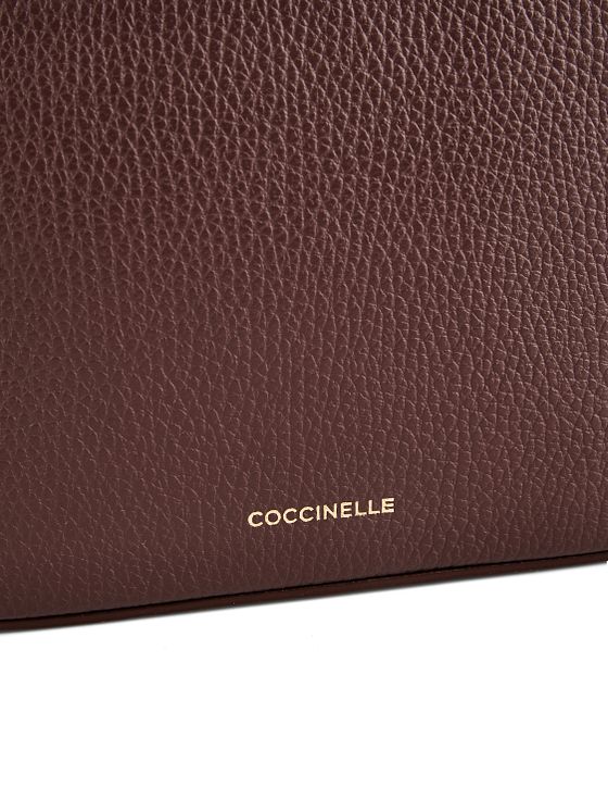 Coccinelle Kožená taška přes rameno Tebe 18 cm Coccinelle Kožená taška přes rameno Tebe 18 cm