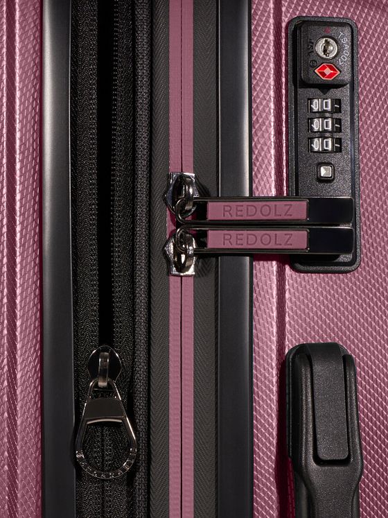 Redolz Essentials 14 4-hjulet kuffertsæt + beautycase 4 stk. med stretchfold