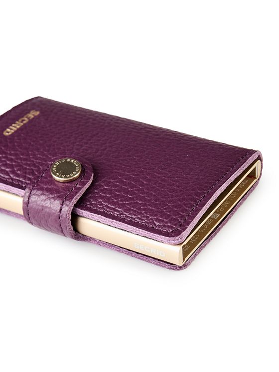 Secrid Miniwallet Pouzdro na kreditní karty RFID ochrana Kůže 6.5 cm Secrid Miniwallet Pouzdro na kreditní karty RFID ochrana Kůže 6.5 cm