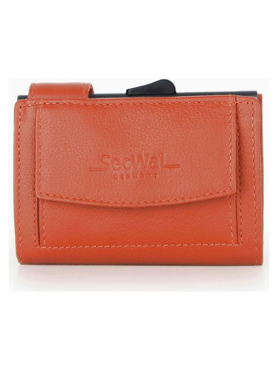 SecWal SecWal 2 pouzdro na kreditní karty peněženka RFID kůže 9 cm SecWal SecWal 2 pouzdro na kreditní karty peněženka RFID kůže 9 cm