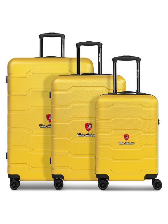Tonino Lamborghini Bologna 4 kolečka Sada kufrů 3-dílný Tonino Lamborghini Bologna 4 kolečka Sada kufrů 3-dílný
