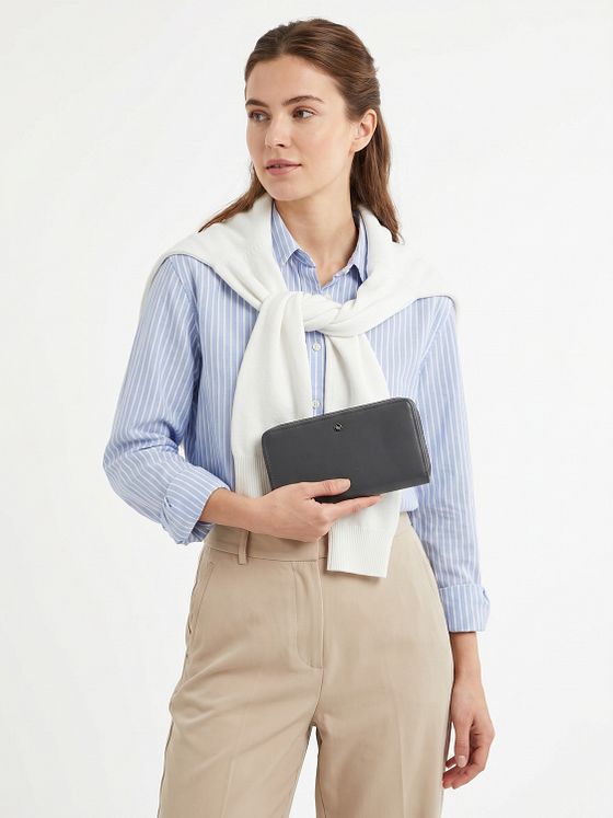 Mandarina Duck Downtown Peněženka RFID ochrana Kůže 19.5 cm Mandarina Duck Downtown Peněženka RFID ochrana Kůže 19.5 cm