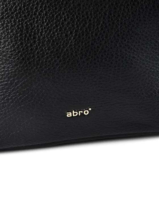abro Ebony Taška přes rameno Kůže 30 cm abro Ebony Taška přes rameno Kůže 30 cm