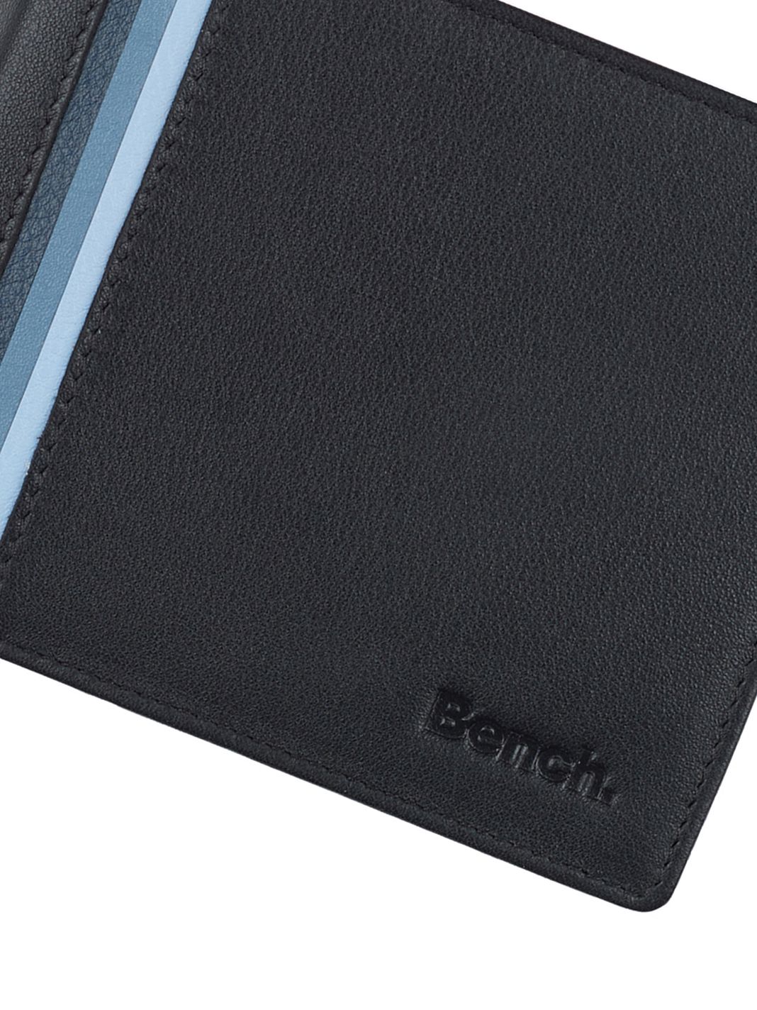 Bench Portafoglio Protezione RFID Vera Pelle 11 cm Bench Portafoglio Protezione RFID Vera Pelle 11 cm