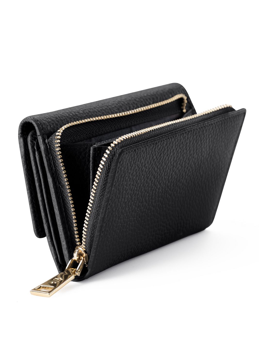 Lazarotti Portafoglio Bologna in pelle XL con scomparto con cerniera perimetrale, pelle, 14 cm