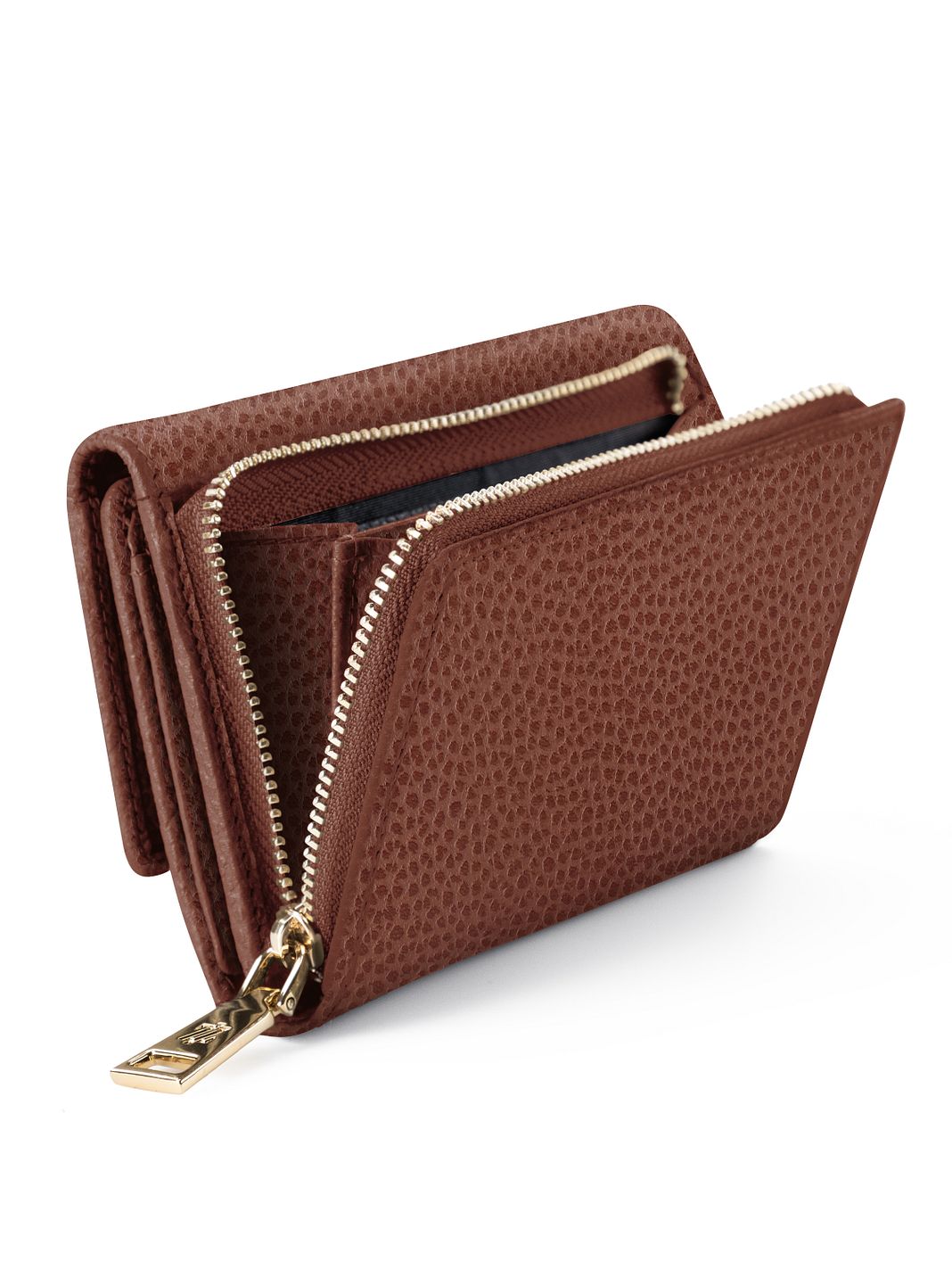Lazarotti Portafoglio Bologna in pelle XL con scomparto con cerniera perimetrale, pelle, 14 cm