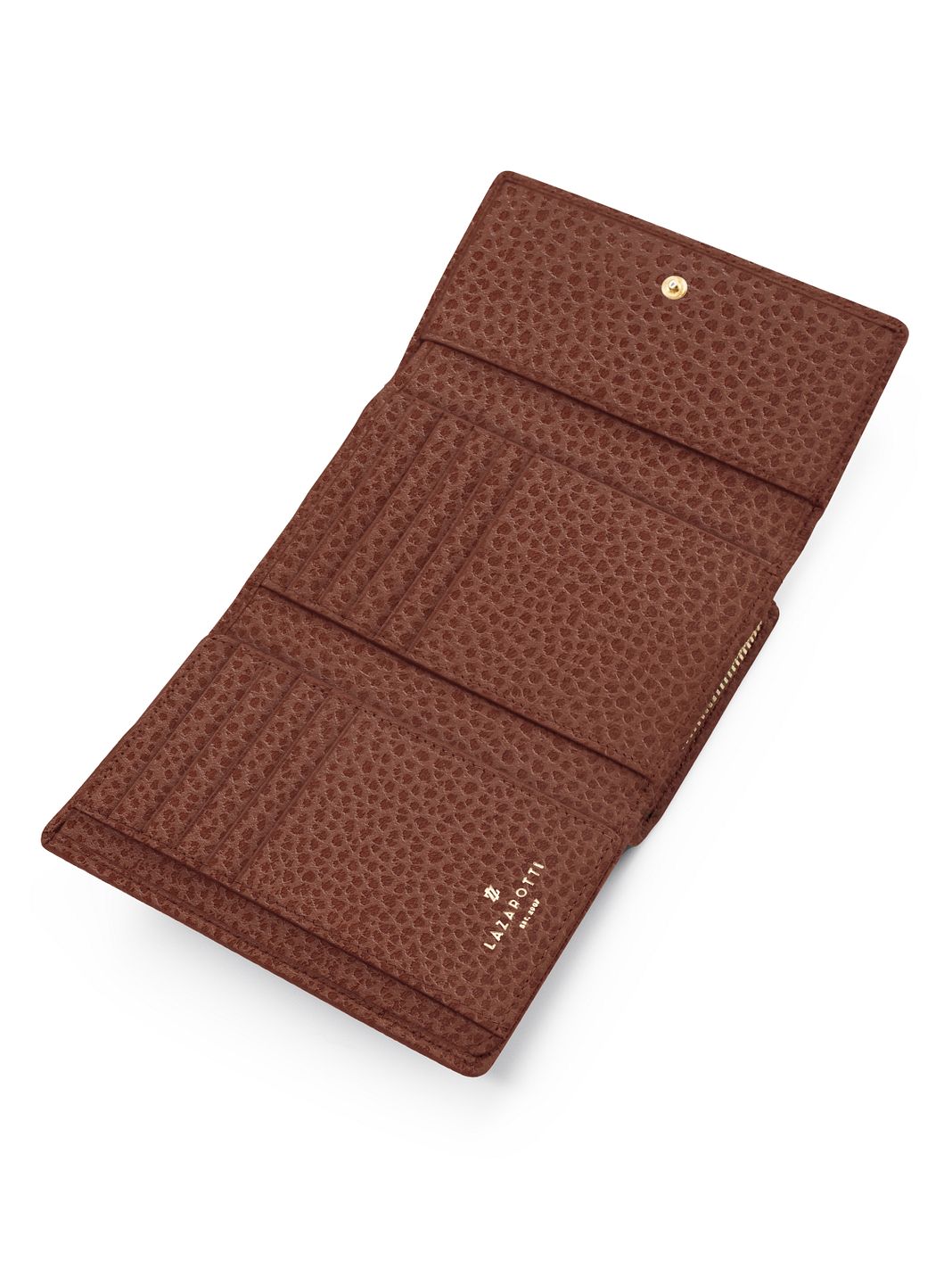 Lazarotti Portafoglio Bologna in pelle XL con scomparto con cerniera perimetrale, pelle, 14 cm