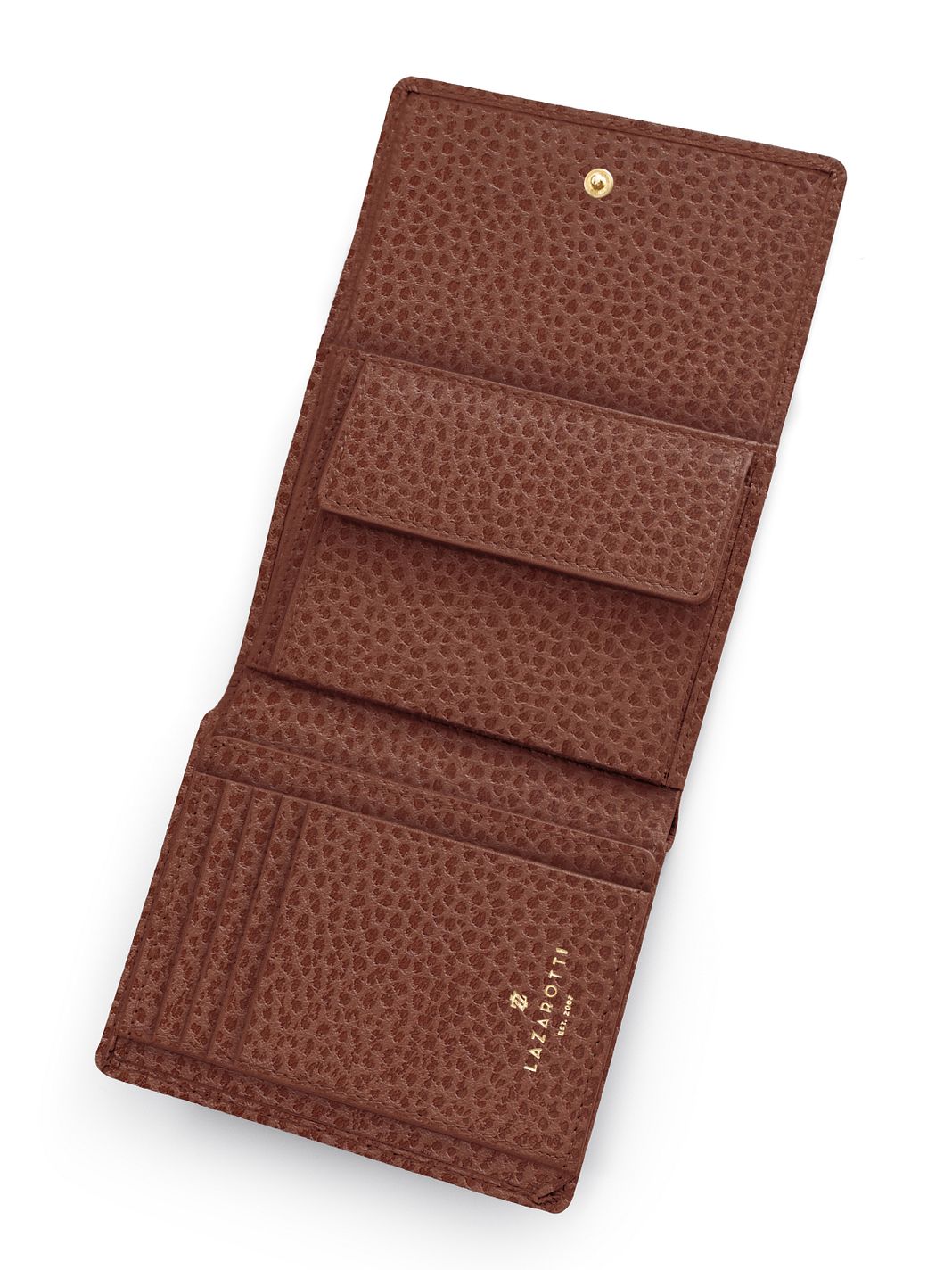 Lazarotti Bologna Leather Portafoglio Vera Pelle 12 cm