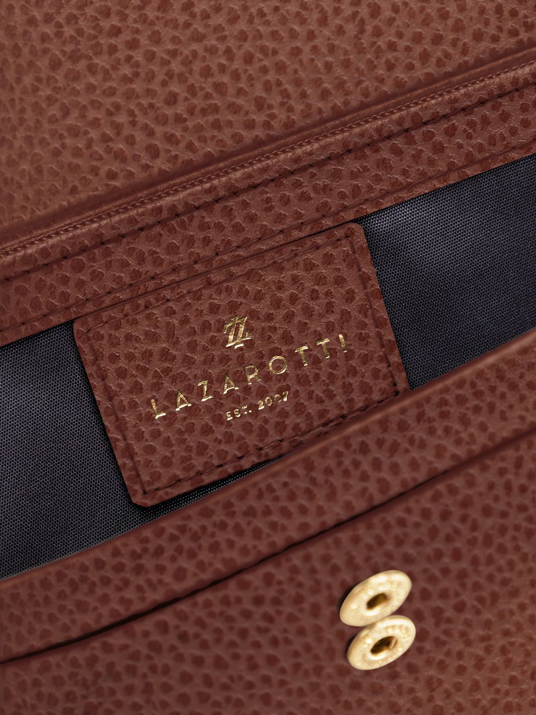 Lazarotti Bologna Leather Portafoglio Vera Pelle 19 cm