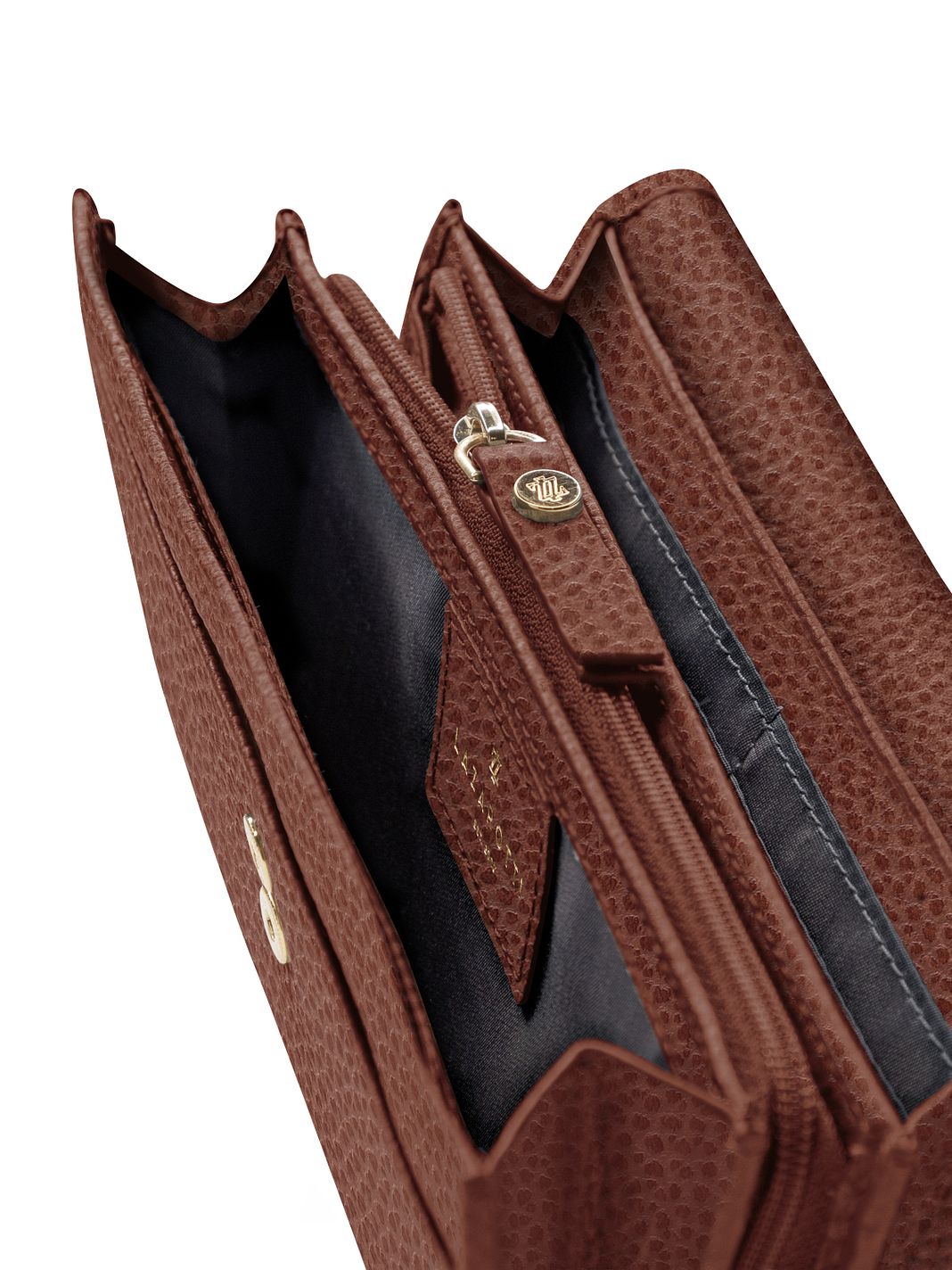 Lazarotti Bologna Leather Portafoglio Vera Pelle 19 cm
