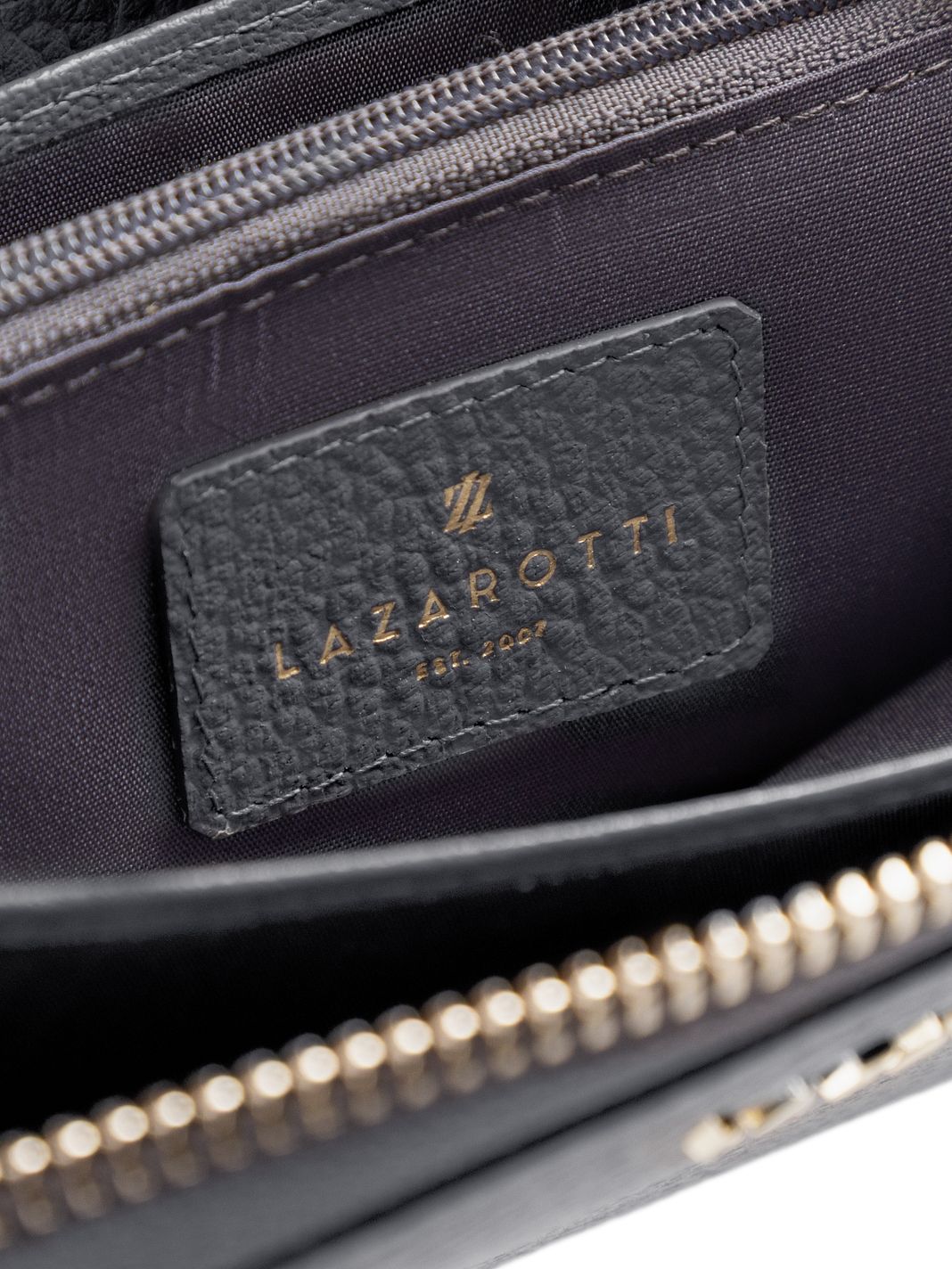 Lazarotti Portafoglio Bologna in pelle XL con chiusura a zip perimetrale, 19 cm Lazarotti Portafoglio Bologna in pelle XL con chiusura a zip perimetrale, 19 cm