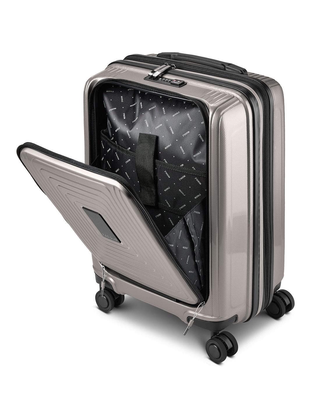 Redolz Essentials 14 4-hjulig Kabinväska S 55 cm Laptopfack med expansionsveck Redolz Essentials 14 4-hjulig Kabinväska S 55 cm Laptopfack med expansionsveck