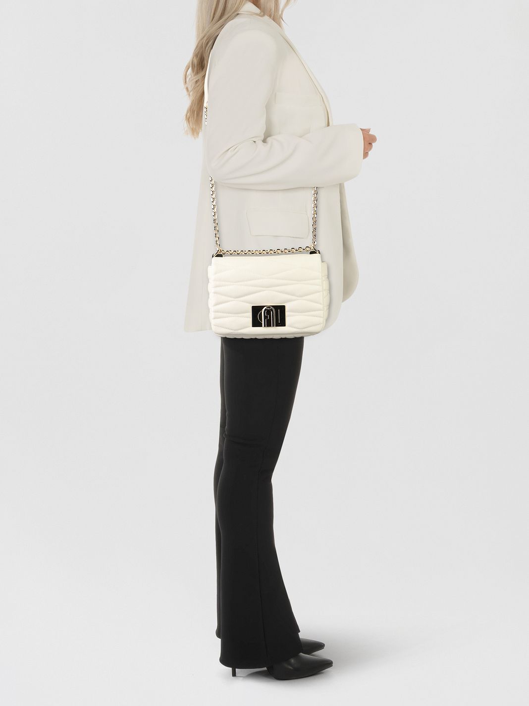 Furla 1927 Borsa a spalla Vera Pelle 22 cm