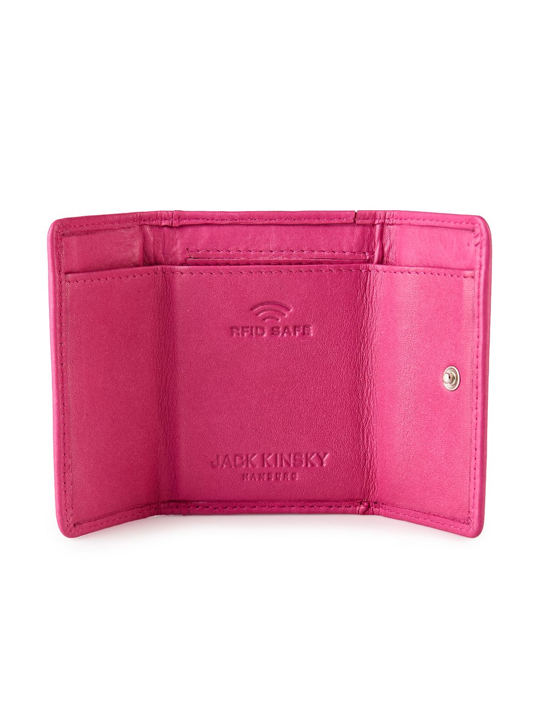 Jack Kinsky Aruba Portafoglio Protezione RFID Vera Pelle 9.5 cm Jack Kinsky Aruba Portafoglio Protezione RFID Vera Pelle 9.5 cm