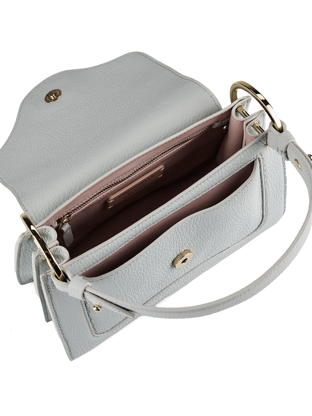 Coccinelle C-Me Borsa a spalla Vera Pelle 23.5 cm