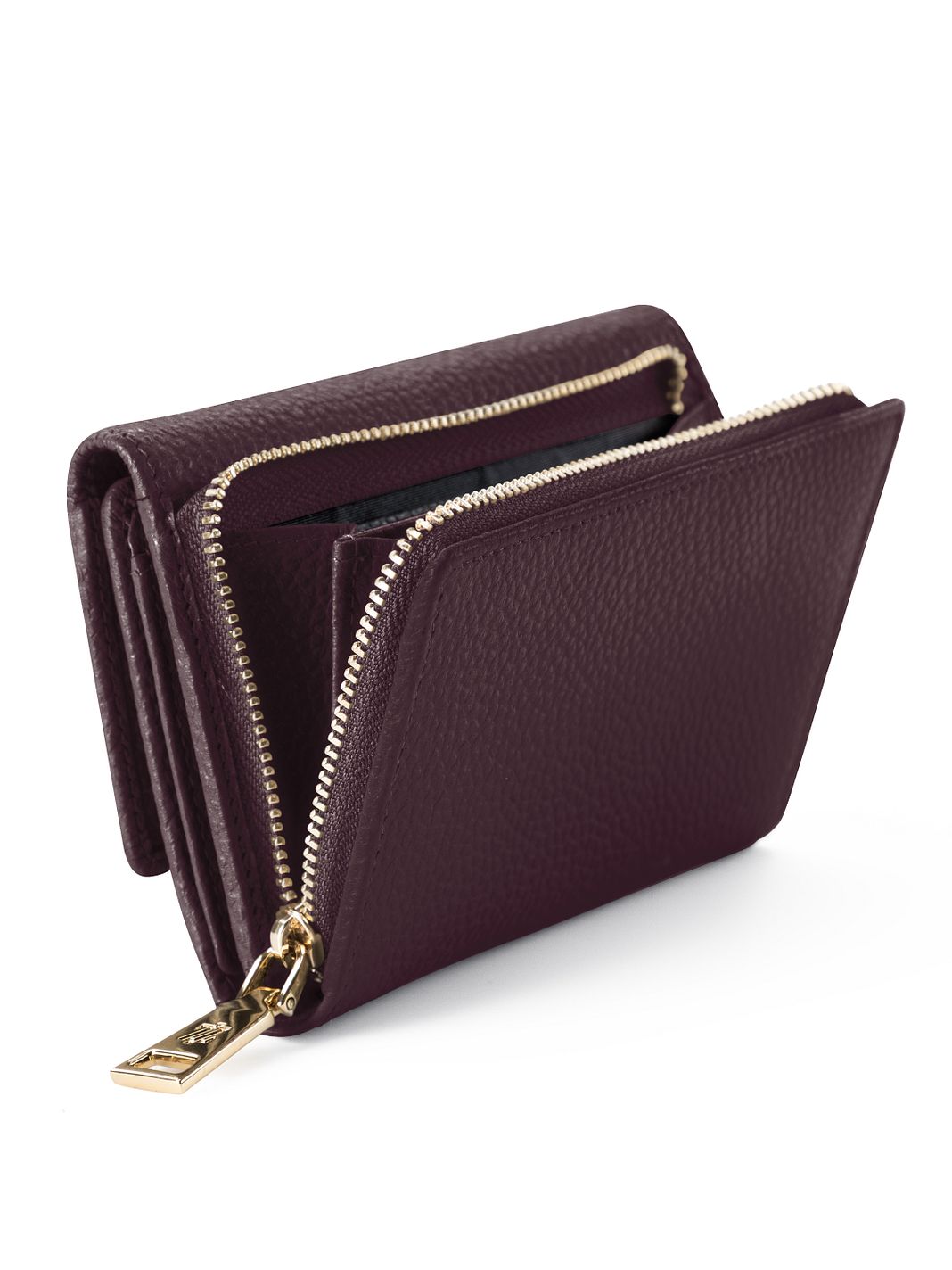 Lazarotti Portafoglio Bologna in pelle XL con scomparto con cerniera perimetrale, pelle, 14 cm