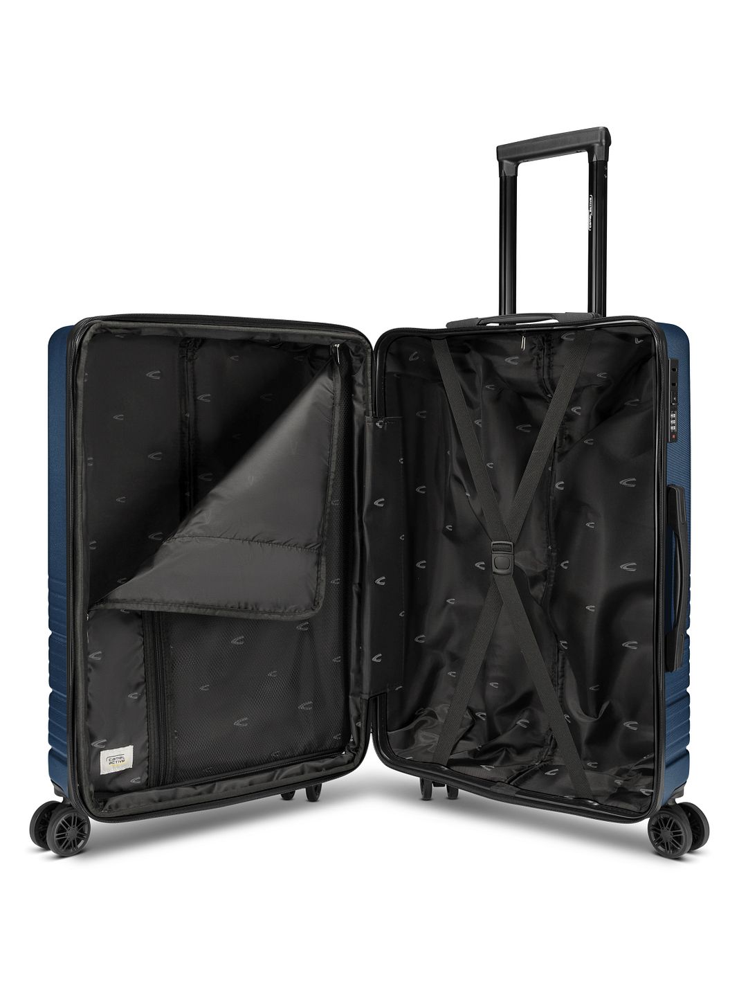 camel active Hanoi 4 ruote Set di valigie 3 pezzi espandibile