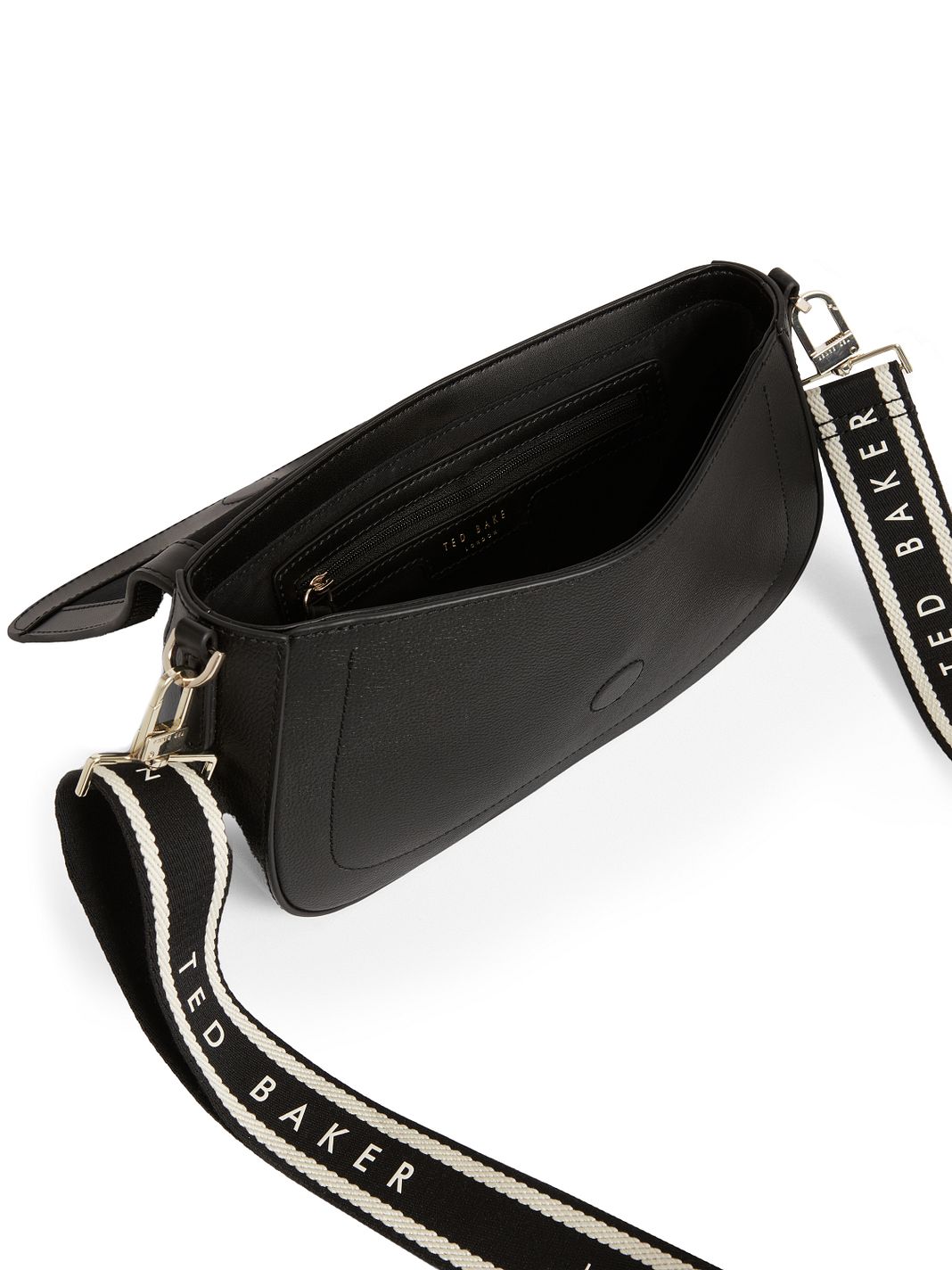 Ted Baker Louiize Borsa a tracolla Vera Pelle 25 cm Ted Baker Louiize Borsa a tracolla Vera Pelle 25 cm