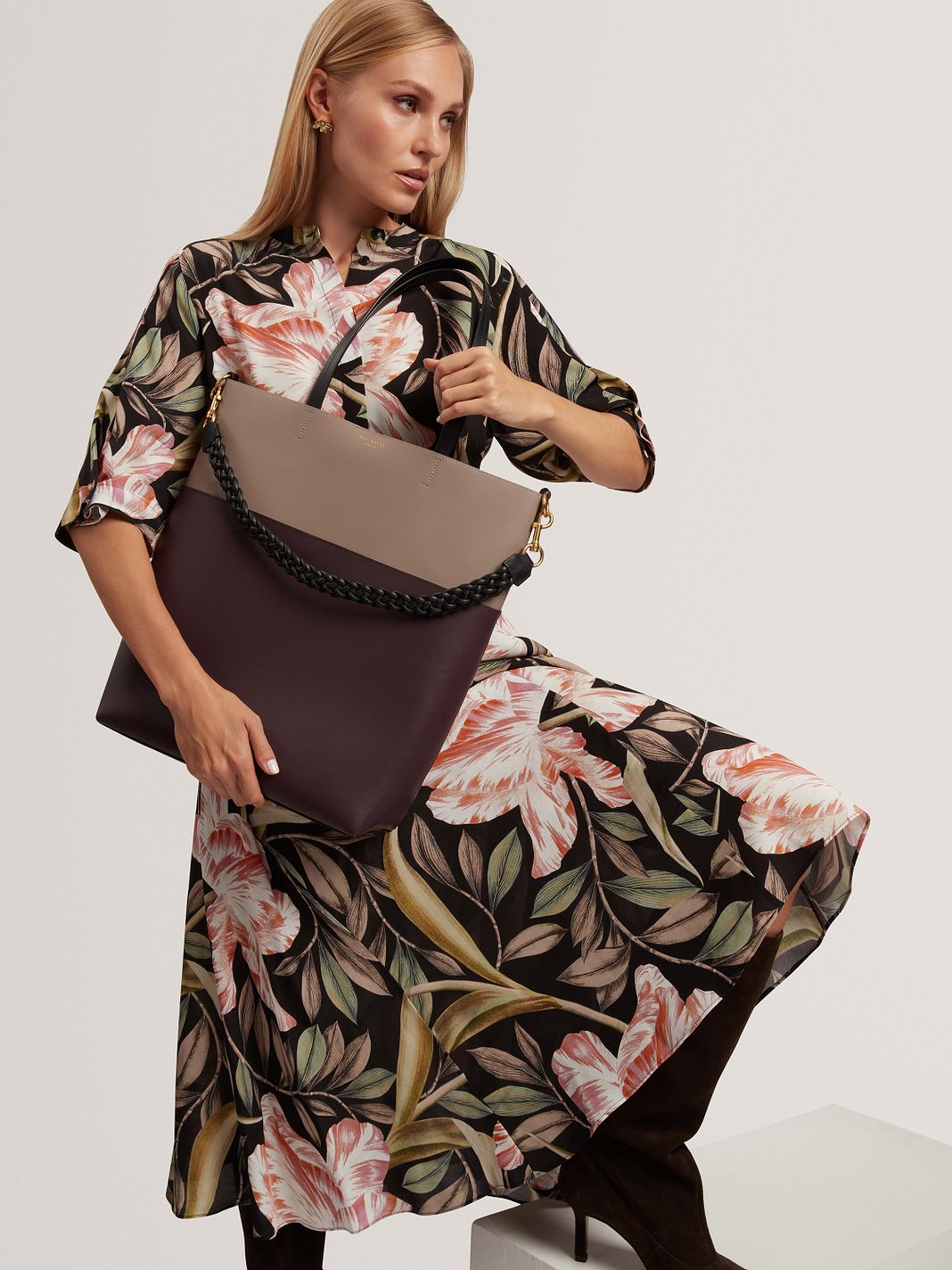 Ted Baker Wynslow Borsa shopper Vera Pelle 32.5 cm Ted Baker Wynslow Borsa shopper Vera Pelle 32.5 cm