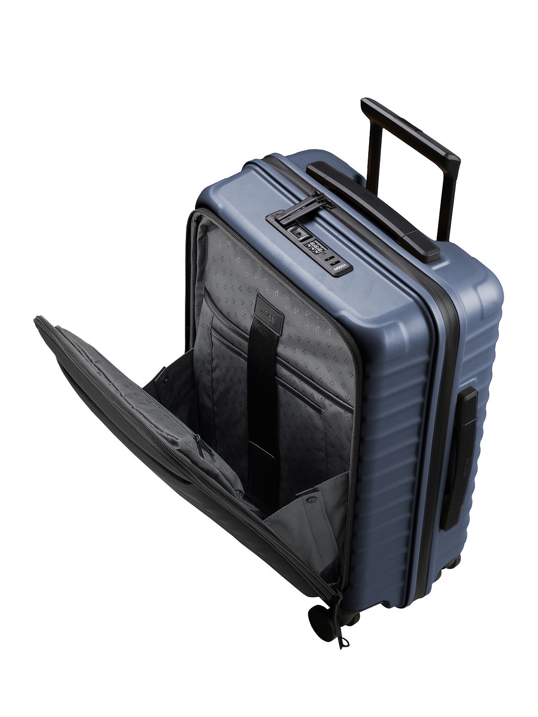 Titan Upgrade 4 ruote Trolley cabina 55 cm Vano porta PC Titan Upgrade 4 ruote Trolley cabina 55 cm Vano porta PC