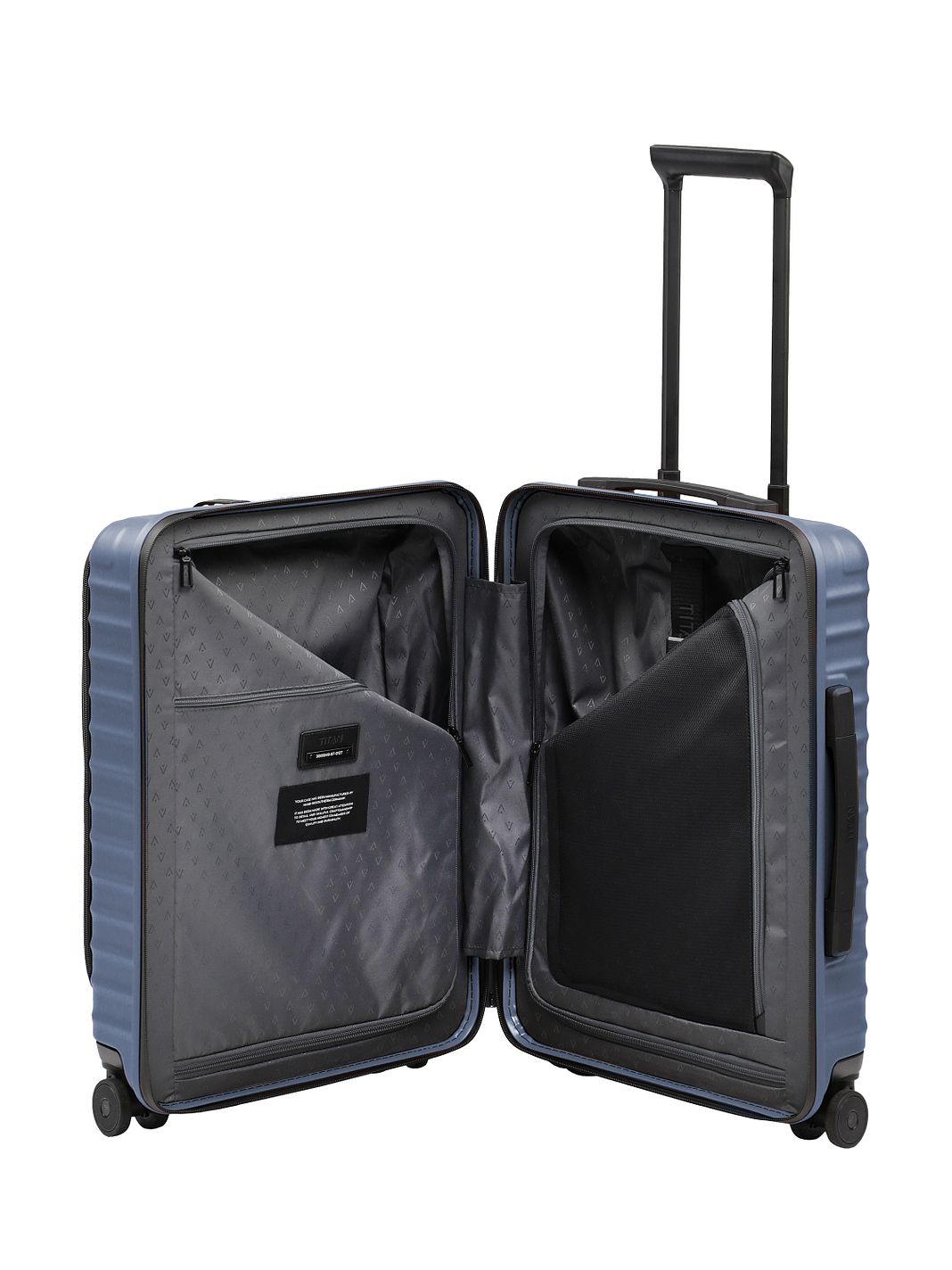 Titan Upgrade 4 ruote Trolley cabina 55 cm Vano porta PC Titan Upgrade 4 ruote Trolley cabina 55 cm Vano porta PC