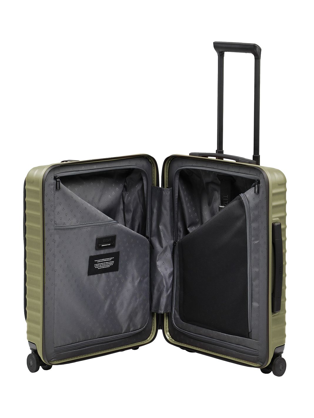 Titan Upgrade 4 ruote Trolley cabina 55 cm Vano porta PC Titan Upgrade 4 ruote Trolley cabina 55 cm Vano porta PC
