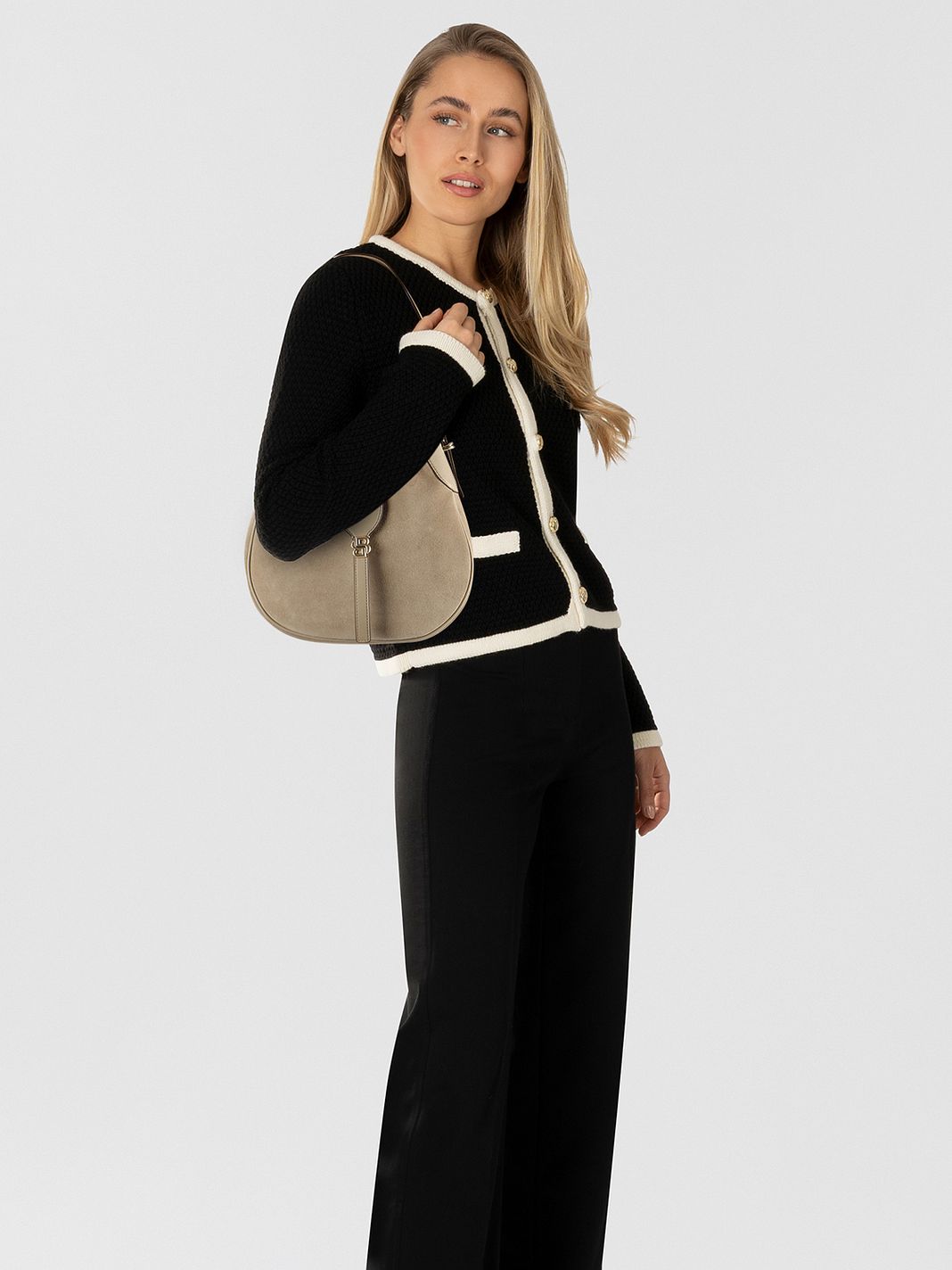 Boss Beyond Borsa a spalla S Vera Pelle 27 cm