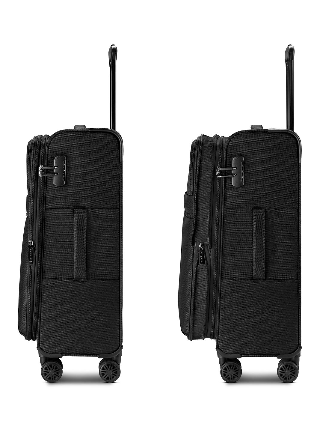 bugatti Valencia Soft 4 ruote Set di valigie 3 pezzi espandibile
