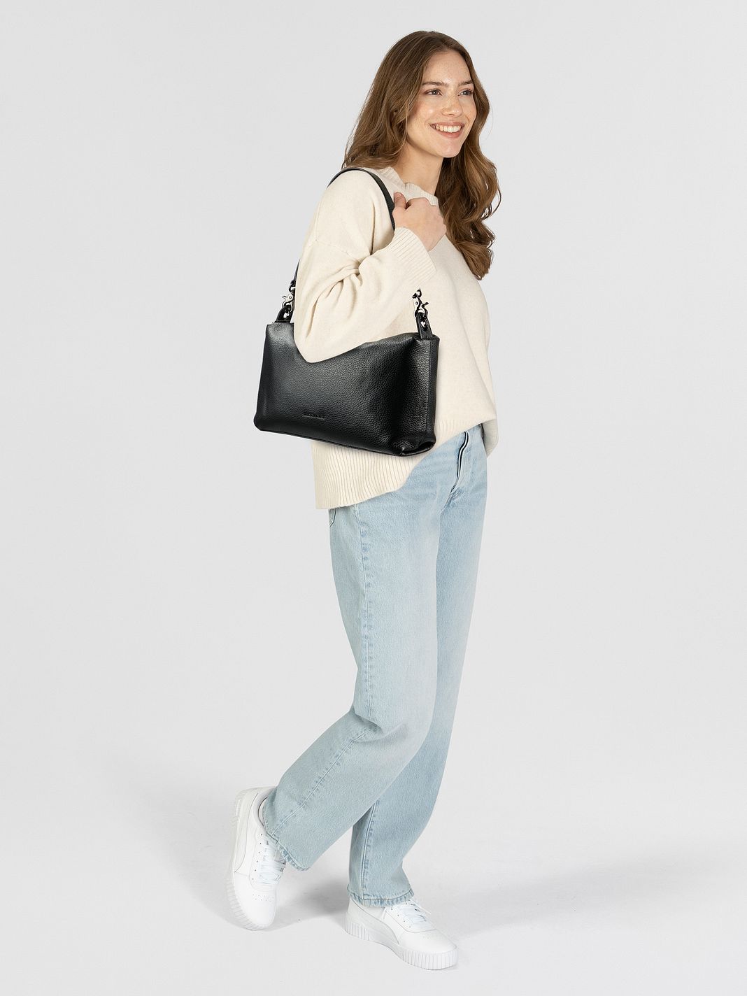 Mandarina Duck Mellow Leather Olkalaukku Nahka 30 cm Mandarina Duck Mellow Leather Olkalaukku Nahka 30 cm