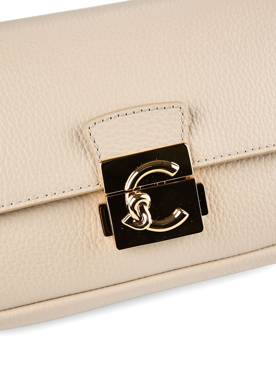 Coccinelle C-Me Lock Borsa a spalla Vera Pelle 24 cm Coccinelle C-Me Lock Borsa a spalla Vera Pelle 24 cm
