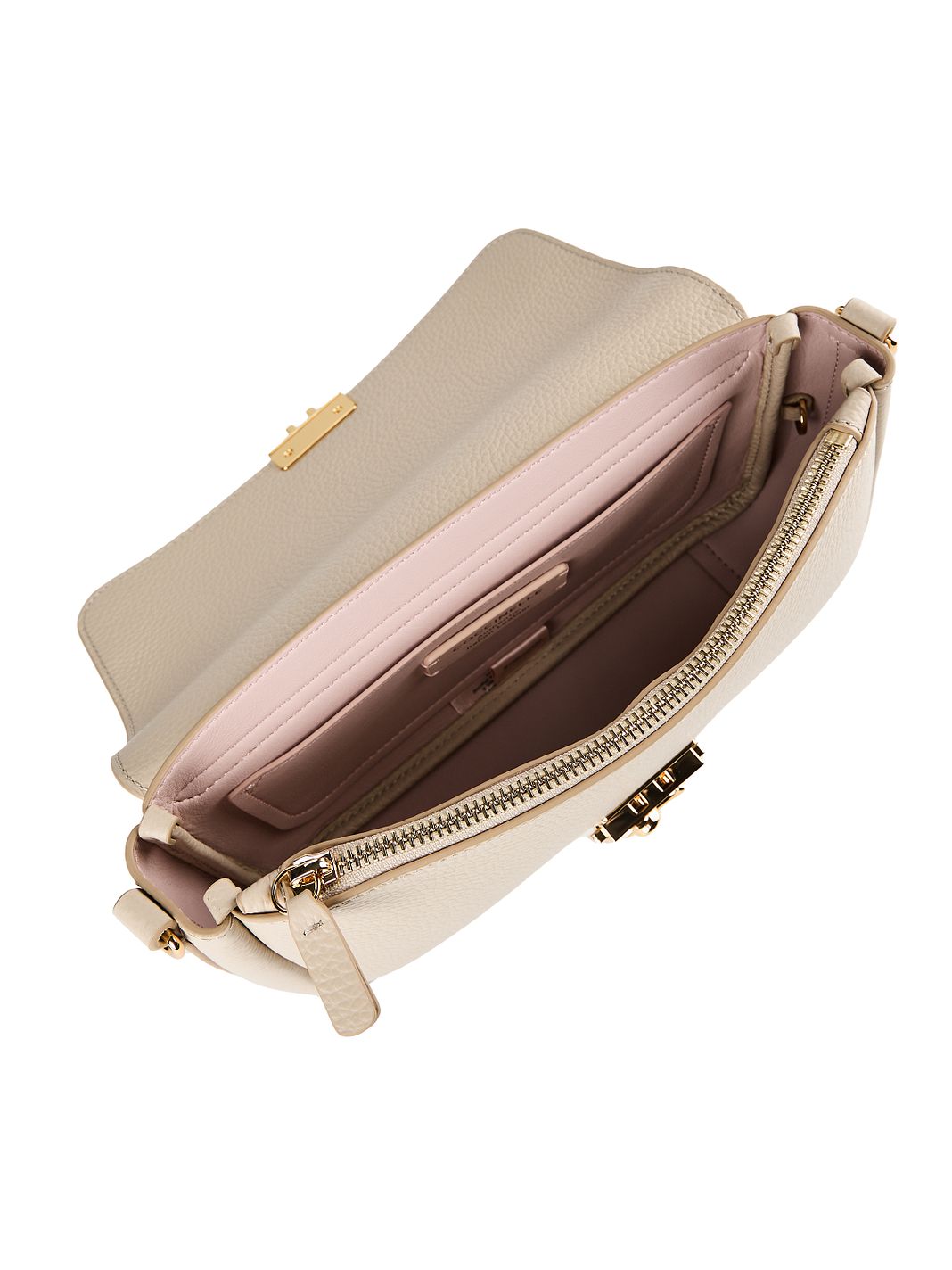 Coccinelle C-Me Lock Borsa a spalla Vera Pelle 24 cm Coccinelle C-Me Lock Borsa a spalla Vera Pelle 24 cm