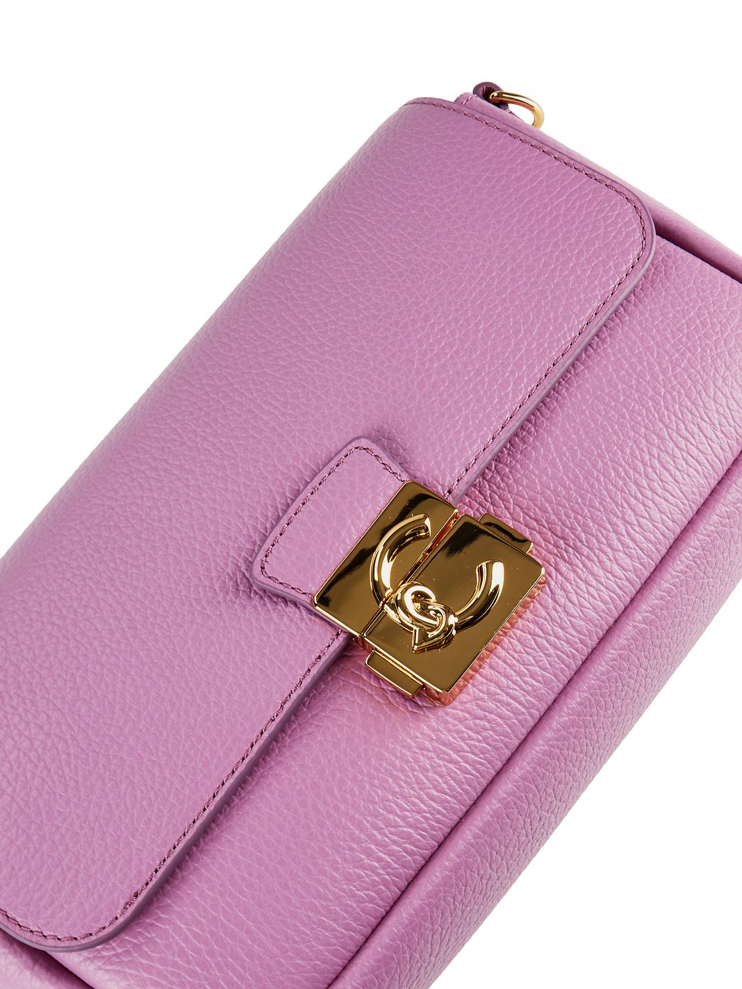 Coccinelle C-Me Lock Borsa a spalla Vera Pelle 24 cm Coccinelle C-Me Lock Borsa a spalla Vera Pelle 24 cm