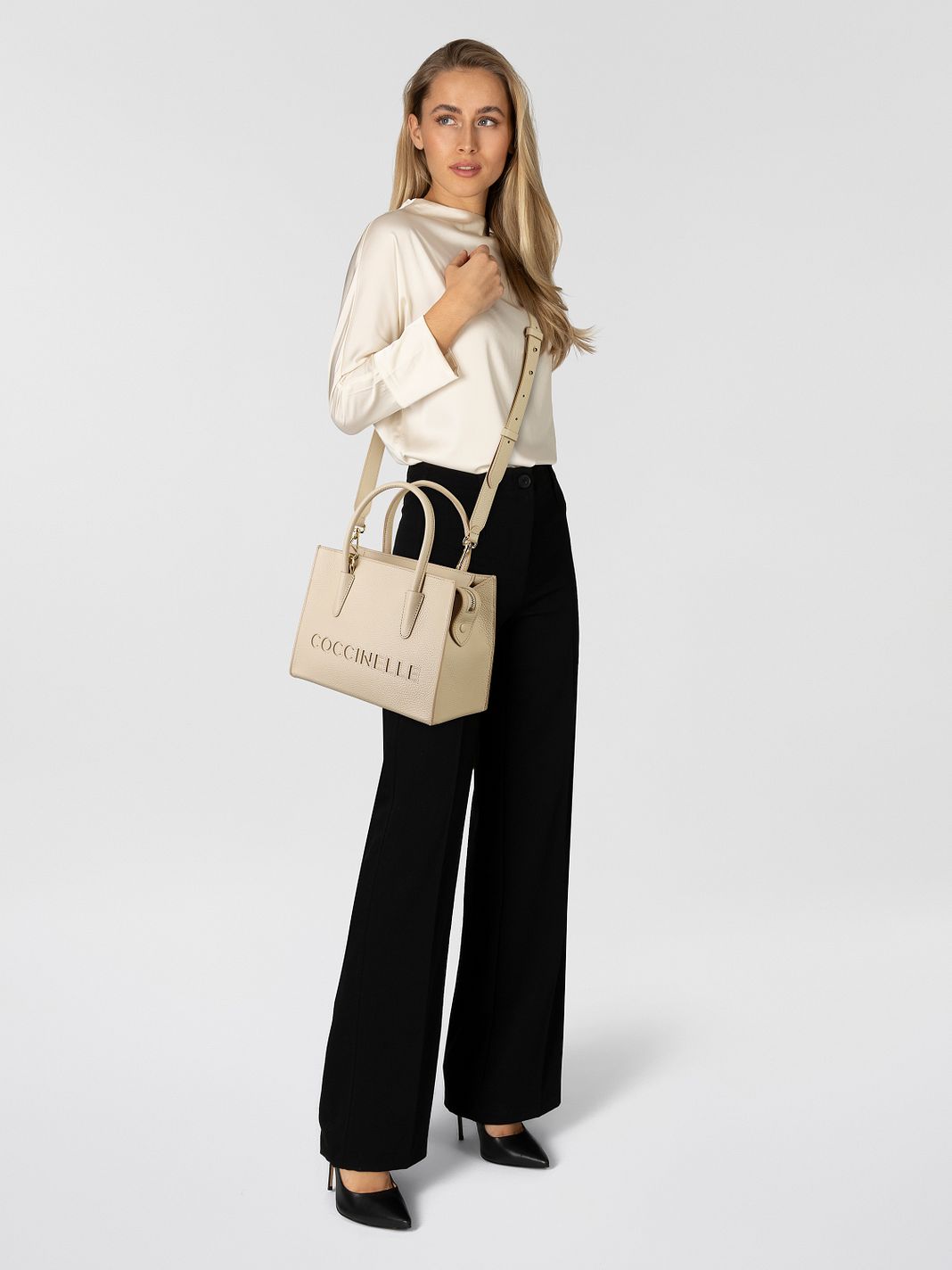 Coccinelle Myrtha Shopper taske Læder 27 cm Coccinelle Myrtha Shopper taske Læder 27 cm