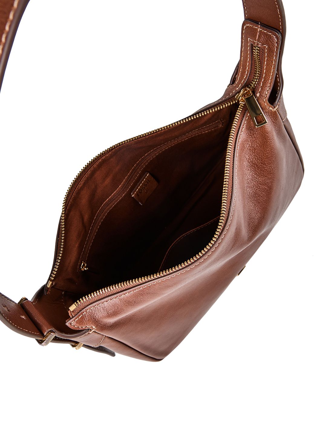 Fossil Dillon Borsa a spalla Vera Pelle 30 cm
