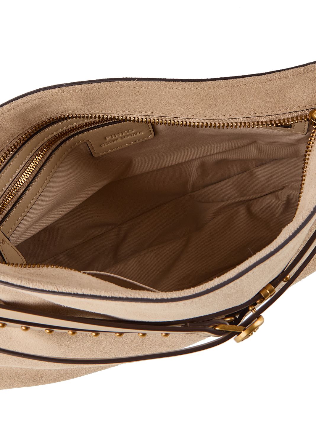 PINKO Belt Bag Classic Borsa a spalla Vera Pelle 32 cm PINKO Belt Bag Classic Borsa a spalla Vera Pelle 32 cm