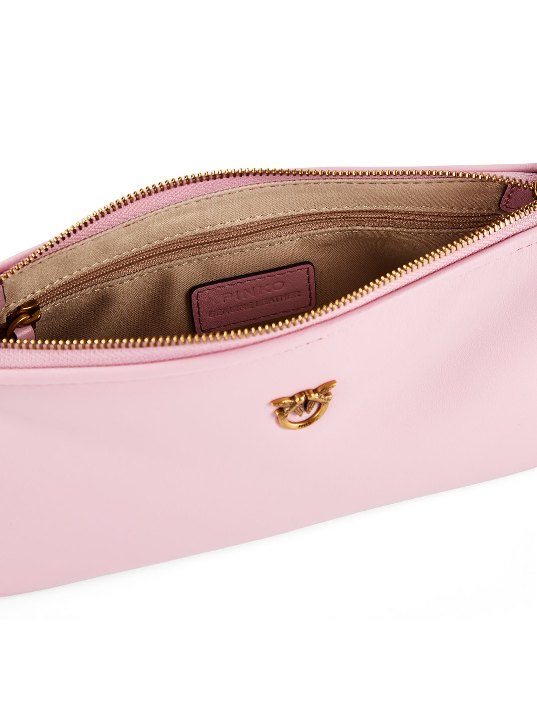 PINKO Half Moon Borsa a tracolla Vera Pelle 23 cm PINKO Half Moon Borsa a tracolla Vera Pelle 23 cm