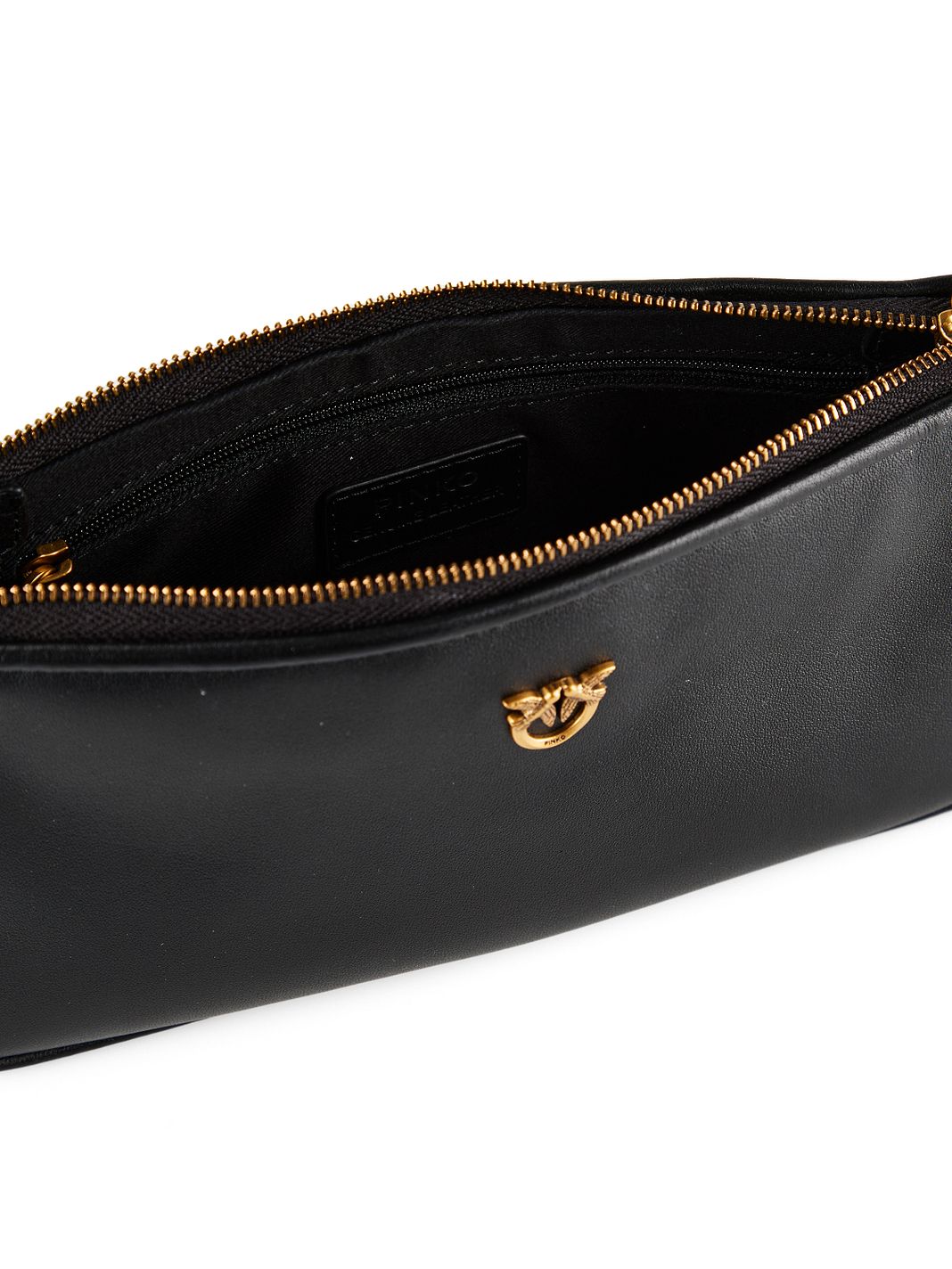 PINKO Half Moon Borsa a tracolla Vera Pelle 23 cm PINKO Half Moon Borsa a tracolla Vera Pelle 23 cm