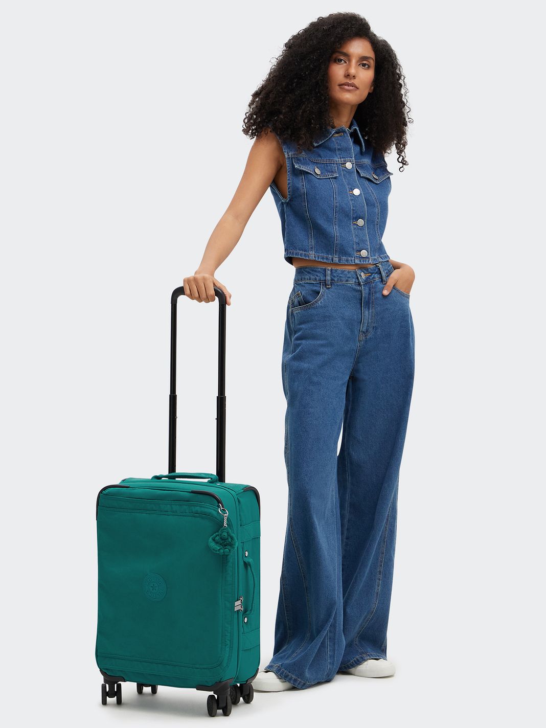 Kipling Basic Spontaneous 4-pyöräinen Käsimatkatavara S 33 cm