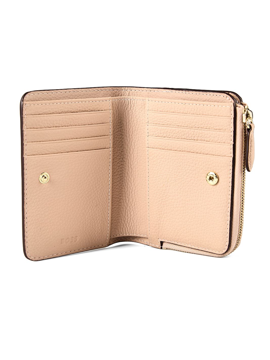 Boss Lenah Portafoglio Vera Pelle 13 cm