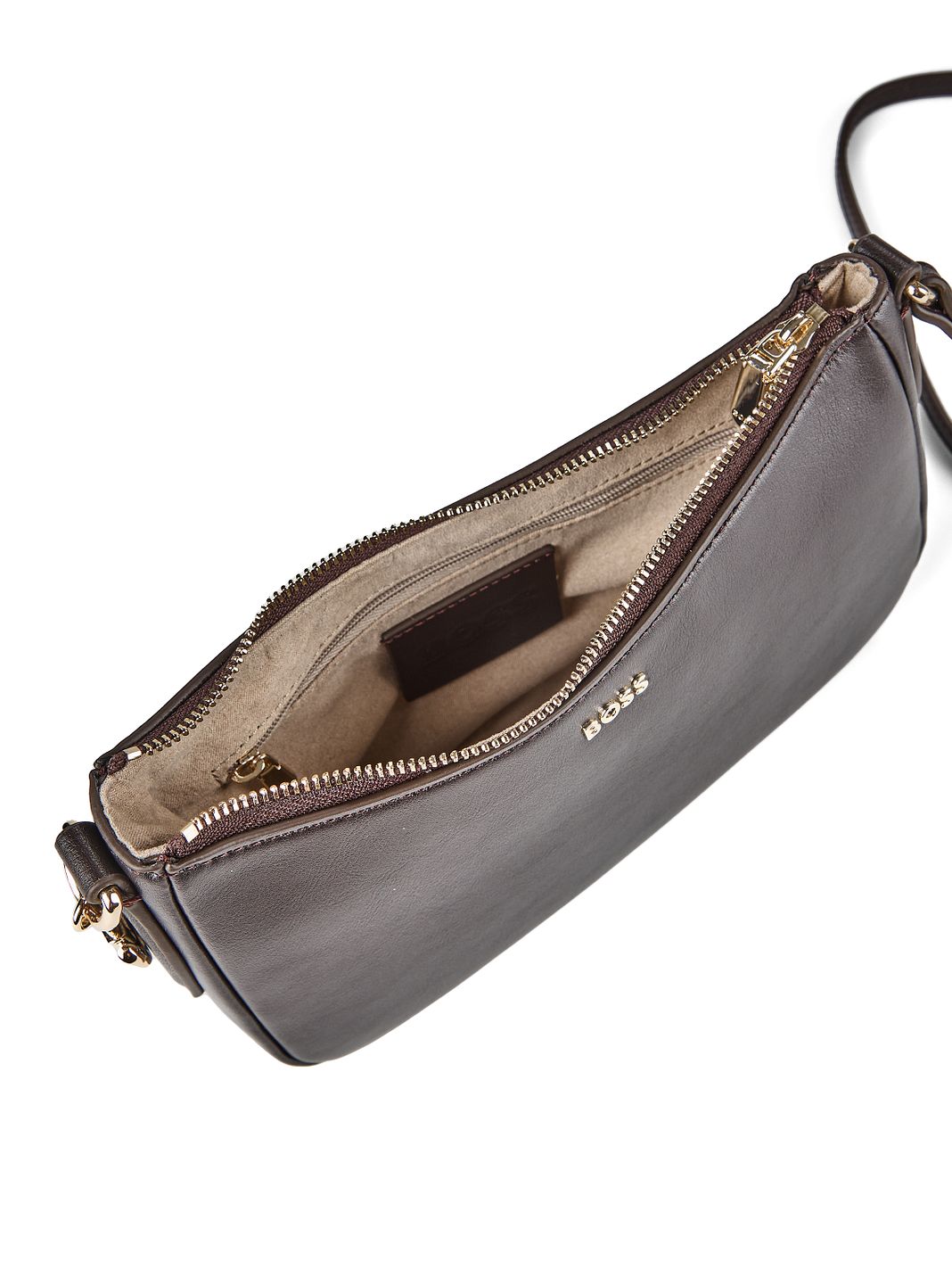 Boss Numah Borsa a spalla Vera Pelle 19 cm Boss Numah Borsa a spalla Vera Pelle 19 cm
