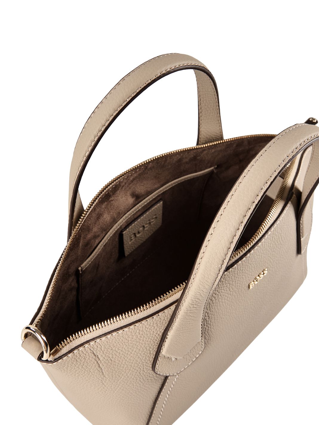 Boss Lenah Bolso S Piel natural 24 cm Boss Lenah Bolso S Piel natural 24 cm