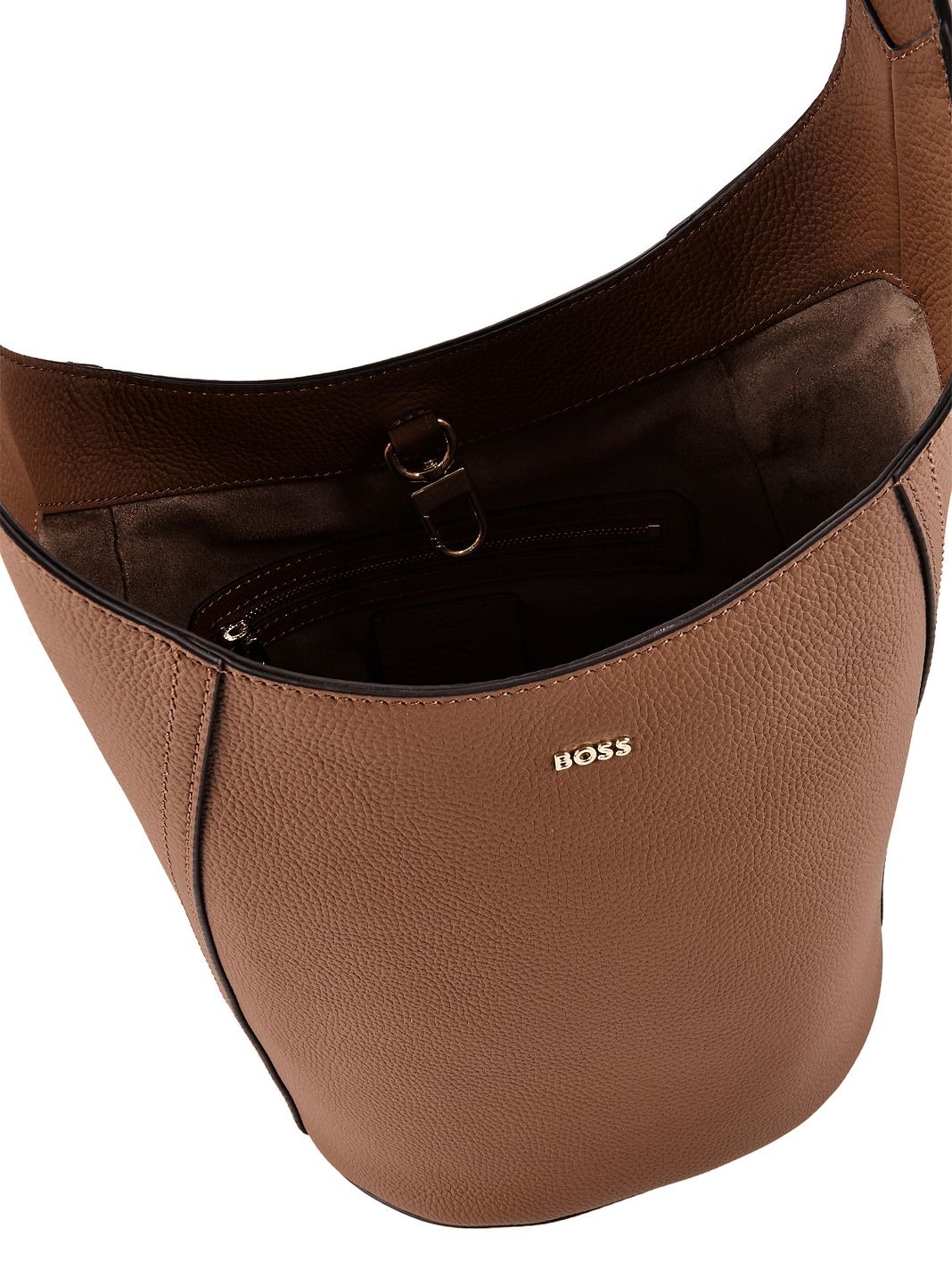 Boss Lenah Borsa a spalla Vera Pelle 22 cm