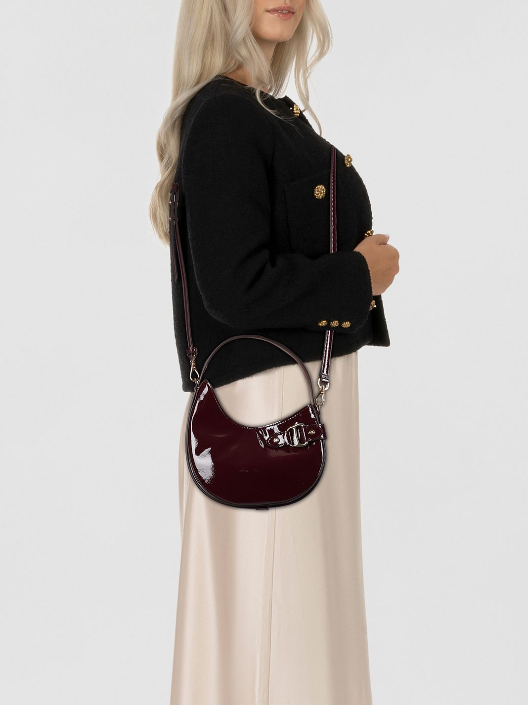 Lauren Ralph Lauren Tasha Olkalaukku Nahka 19 cm