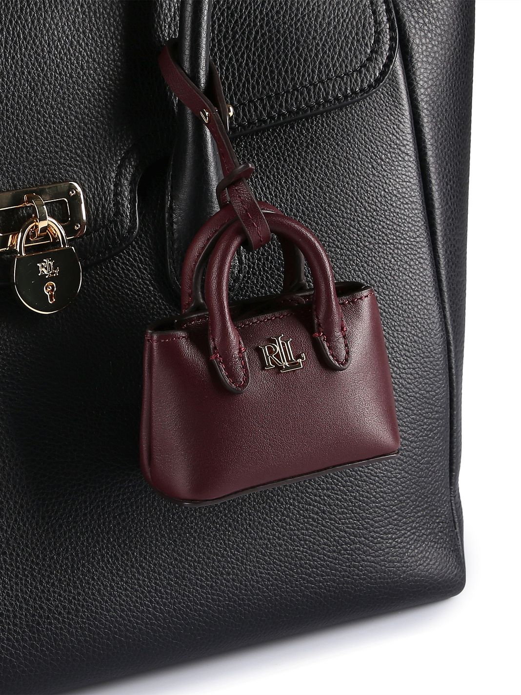 Lauren Ralph Lauren Marcy Nyckelring Läder 9 cm