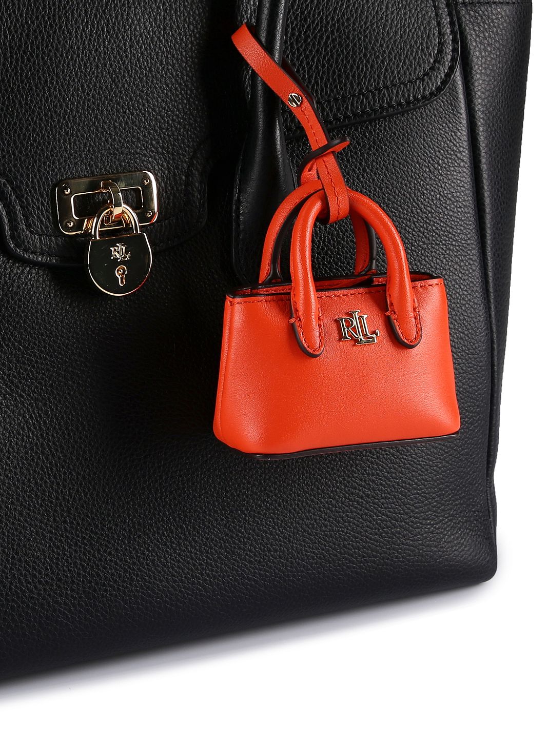 Lauren Ralph Lauren Marcy Nyckelring Läder 9 cm