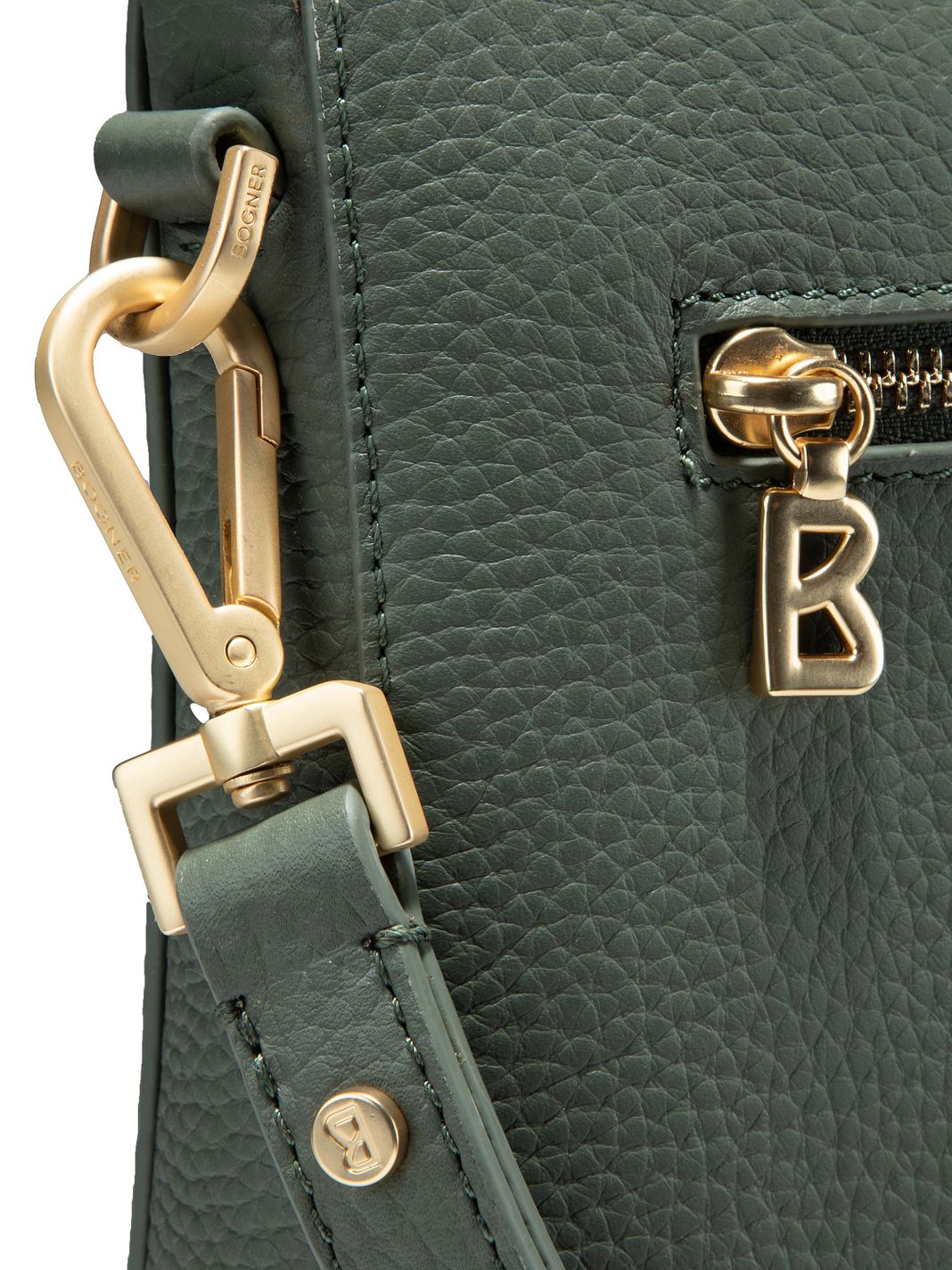 Bogner Bozen Hedwig Borsa a tracolla Vera Pelle 25 cm