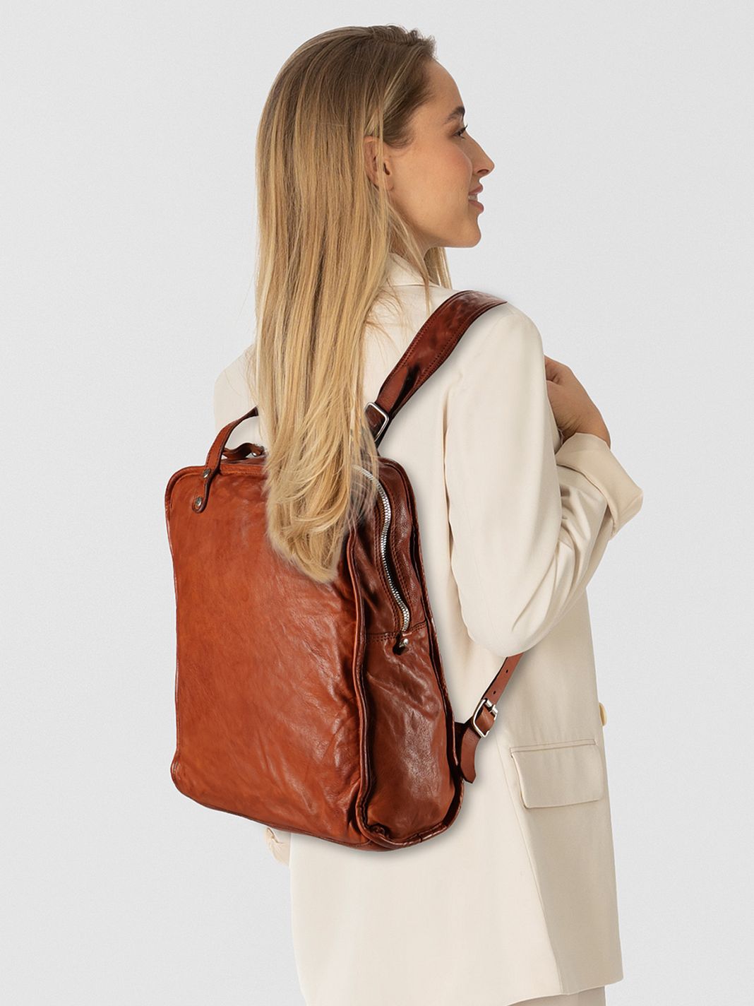 Campomaggi Abete Zaino da giorno Vera Pelle 35 cm