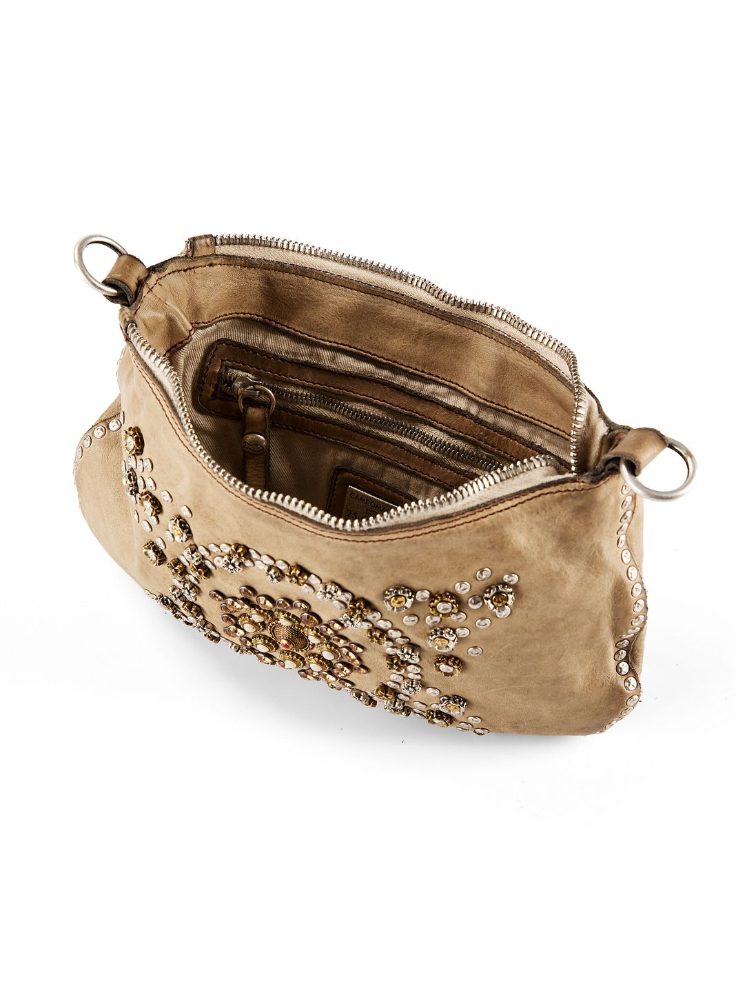 Campomaggi Teresa Bolsa de hombro Piel natural 30 cm