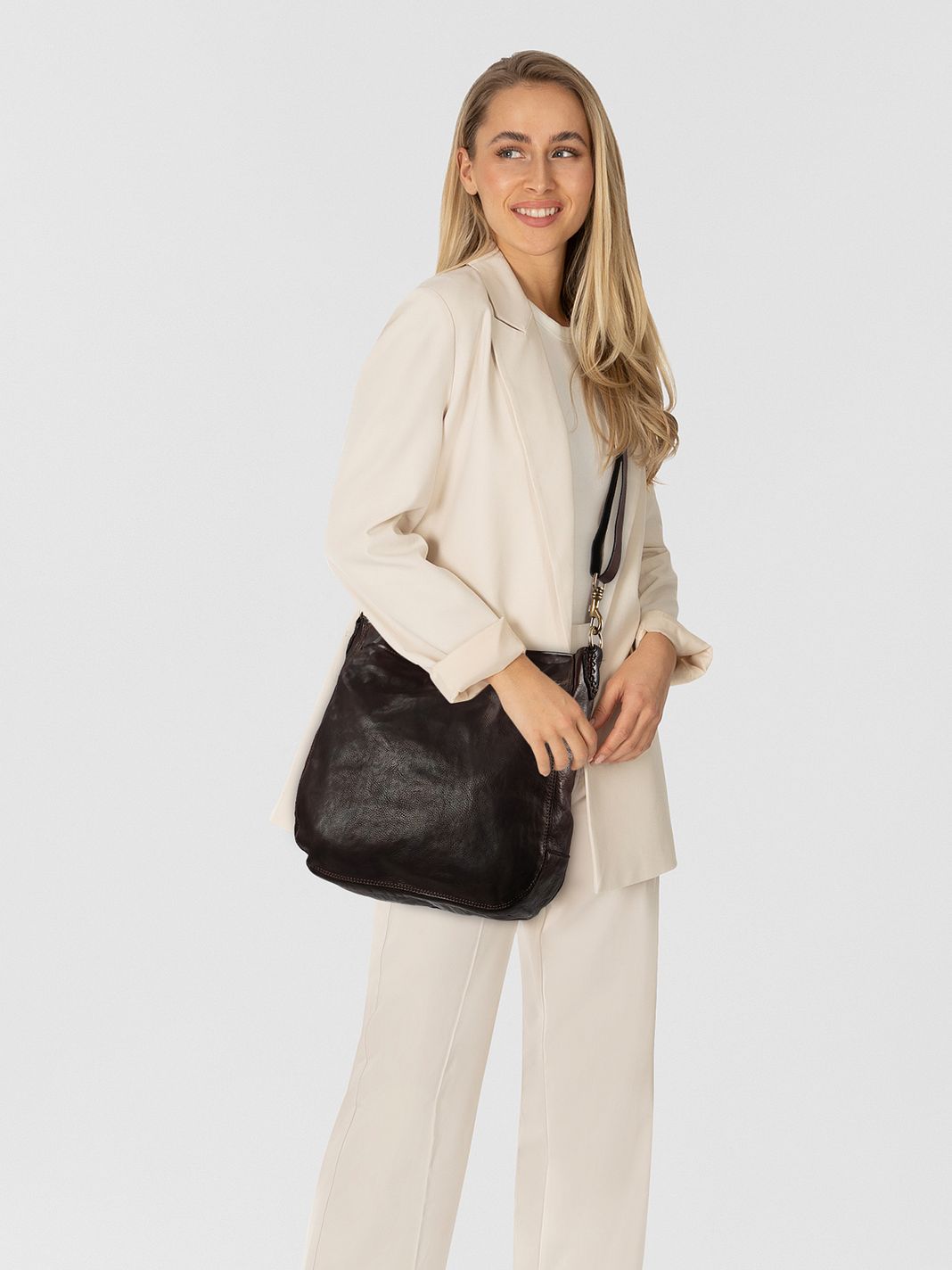 Campomaggi Ottavia Borsa a spalla Vera Pelle 32 cm Campomaggi Ottavia Borsa a spalla Vera Pelle 32 cm
