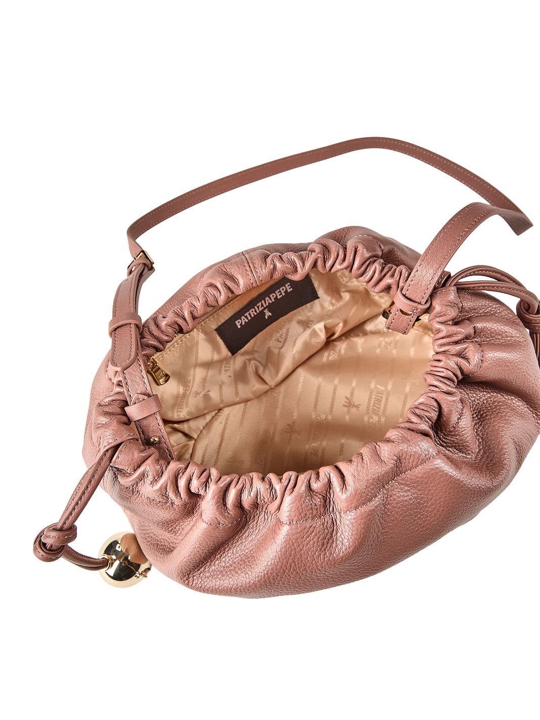 Patrizia Pepe Bubble Bucket bag Läder 23.5 cm Patrizia Pepe Bubble Bucket bag Läder 23.5 cm
